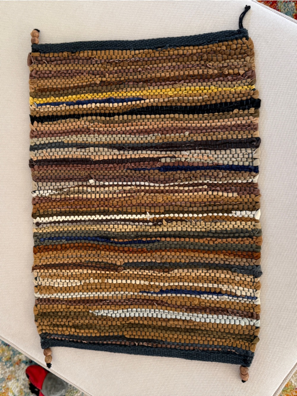 Leather Woven Table Runner Small Rug Dresser Scarf Boho Rustic Decor Home Trends